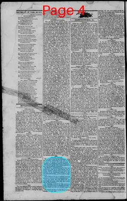 Page thumbnail for The Alexandrian: A Commercial, Agricultural And Literary Journal