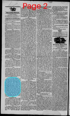 Page thumbnail for The Alexandrian: A Commercial, Agricultural And Literary Journal