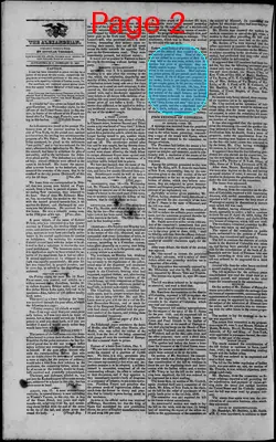 Page thumbnail for The Alexandrian: A Commercial, Agricultural And Literary Journal