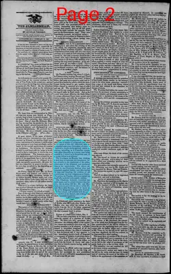 Page thumbnail for The Alexandrian: A Commercial, Agricultural And Literary Journal