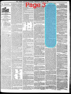 Page thumbnail for Weekly North Carolina Standard
