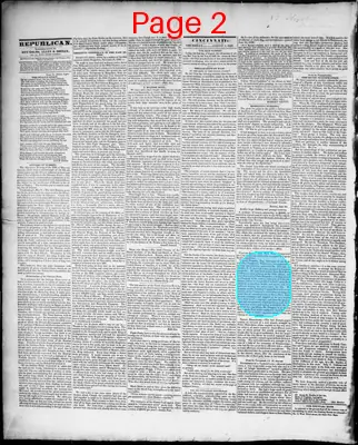 Page thumbnail for The Daily Cincinnati Republican, And Commercial Register