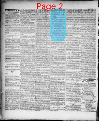 Page thumbnail for The Daily Cincinnati Republican, And Commercial Register