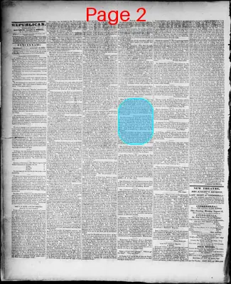 Page thumbnail for The Daily Cincinnati Republican, And Commercial Register