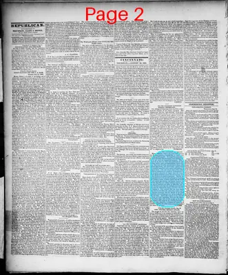 Page thumbnail for The Daily Cincinnati Republican, And Commercial Register