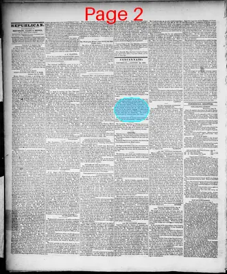Page thumbnail for The Daily Cincinnati Republican, And Commercial Register