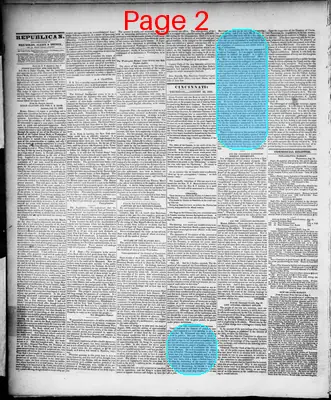 Page thumbnail for The Daily Cincinnati Republican, And Commercial Register