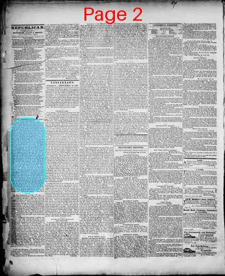 Page thumbnail for The Daily Cincinnati Republican, And Commercial Register
