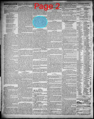 Page thumbnail for The Daily Cincinnati Republican, And Commercial Register