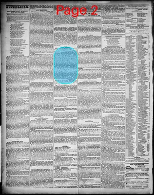 Page thumbnail for The Daily Cincinnati Republican, And Commercial Register