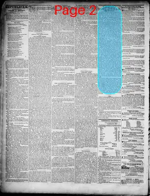 Page thumbnail for The Daily Cincinnati Republican, And Commercial Register