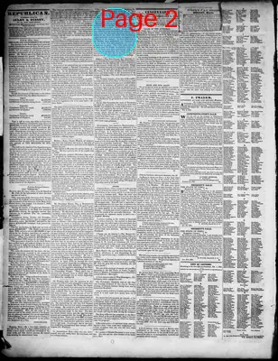 Page thumbnail for The Daily Cincinnati Republican, And Commercial Register