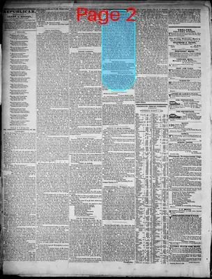 Page thumbnail for The Daily Cincinnati Republican, And Commercial Register