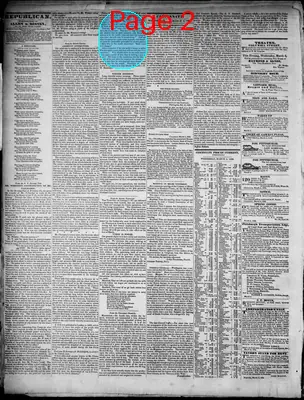 Page thumbnail for The Daily Cincinnati Republican, And Commercial Register