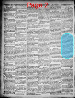 Page thumbnail for The Daily Cincinnati Republican, And Commercial Register