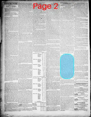 Page thumbnail for The Daily Cincinnati Republican, And Commercial Register