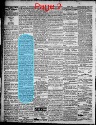 Page thumbnail for The Daily Cincinnati Republican, And Commercial Register