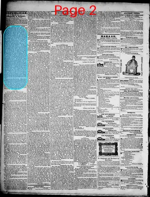 Page thumbnail for The Daily Cincinnati Republican, And Commercial Register