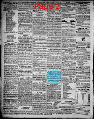 Page thumbnail for The Daily Cincinnati Republican, And Commercial Register
