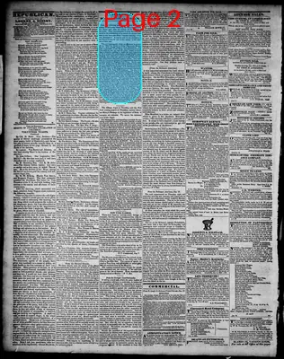 Page thumbnail for The Daily Cincinnati Republican, And Commercial Register