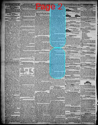Page thumbnail for The Daily Cincinnati Republican, And Commercial Register