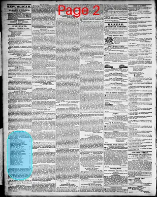Page thumbnail for The Daily Cincinnati Republican, And Commercial Register