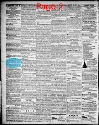 Page thumbnail for The Daily Cincinnati Republican, And Commercial Register