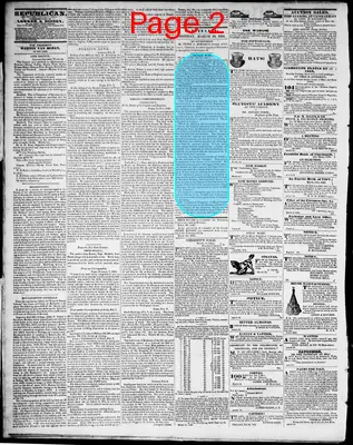 Page thumbnail for The Daily Cincinnati Republican, And Commercial Register