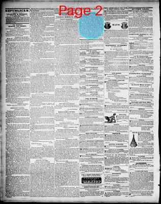 Page thumbnail for The Daily Cincinnati Republican, And Commercial Register