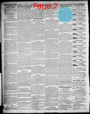 Page thumbnail for The Daily Cincinnati Republican, And Commercial Register