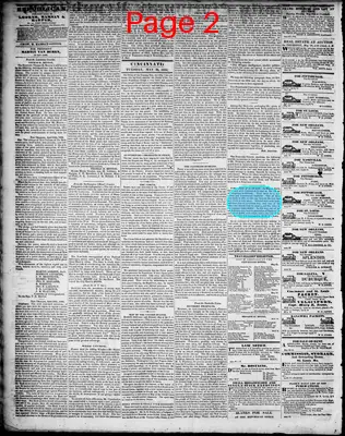 Page thumbnail for The Daily Cincinnati Republican, And Commercial Register