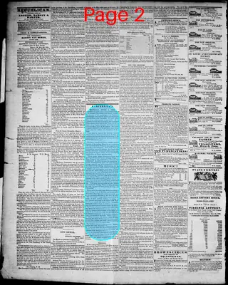 Page thumbnail for The Daily Cincinnati Republican, And Commercial Register