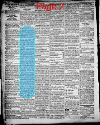 Page thumbnail for The Daily Cincinnati Republican, And Commercial Register