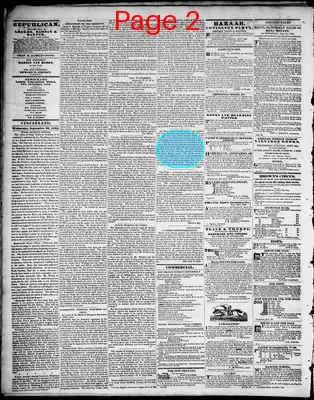 Page thumbnail for The Daily Cincinnati Republican, And Commercial Register