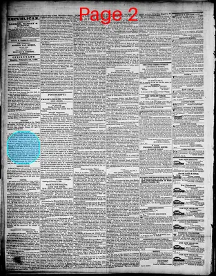 Page thumbnail for The Daily Cincinnati Republican, And Commercial Register