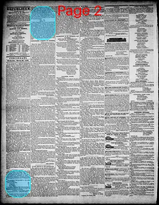 Page thumbnail for The Daily Cincinnati Republican, And Commercial Register