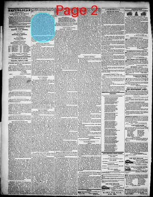 Page thumbnail for The Daily Cincinnati Republican, And Commercial Register