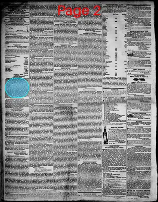 Page thumbnail for The Daily Cincinnati Republican, And Commercial Register