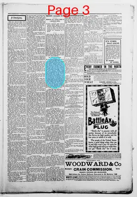 Page thumbnail for The Washburn Leader