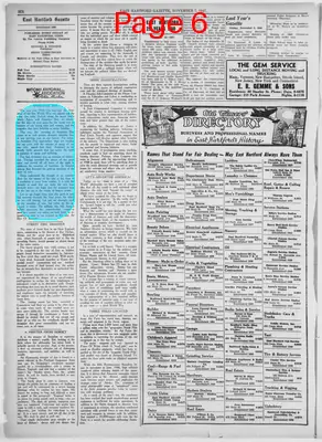 Page thumbnail for The East Hartford Gazette