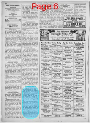 Page thumbnail for The East Hartford Gazette