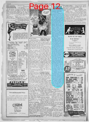 Page thumbnail for The East Hartford Gazette