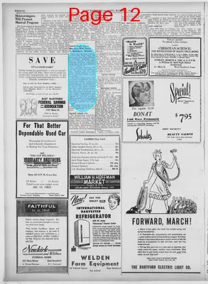 Page thumbnail for The East Hartford Gazette