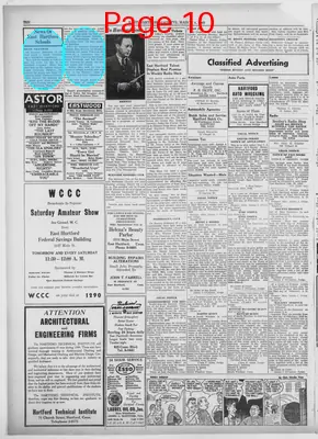 Page thumbnail for The East Hartford Gazette