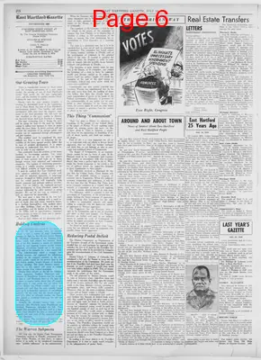 Page thumbnail for The East Hartford Gazette