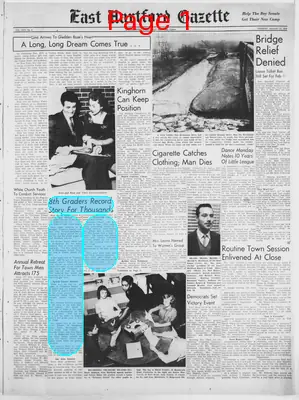 Page thumbnail for The East Hartford Gazette