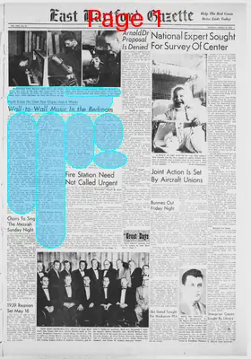 Page thumbnail for The East Hartford Gazette