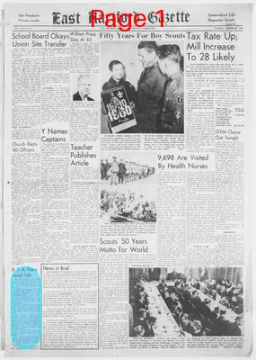 Page thumbnail for The East Hartford Gazette