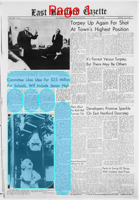 Page thumbnail for The East Hartford Gazette