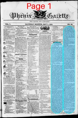 Page thumbnail for Phenix Gazette